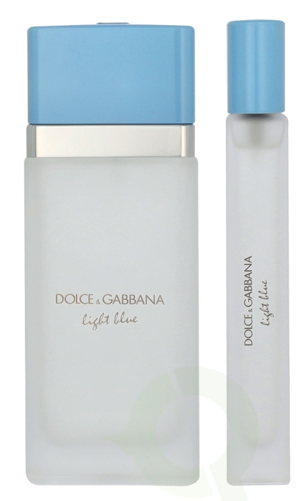 Dolce & Gabbana Light Blue Pour Femme Giftset 60 ml Edt Spray 50ml/Edt Spray 10ml in the group BEAUTY & HEALTH / Fragrance & Perfume / Perfumes / Perfume for her at TP E-commerce Nordic AB (D33315)