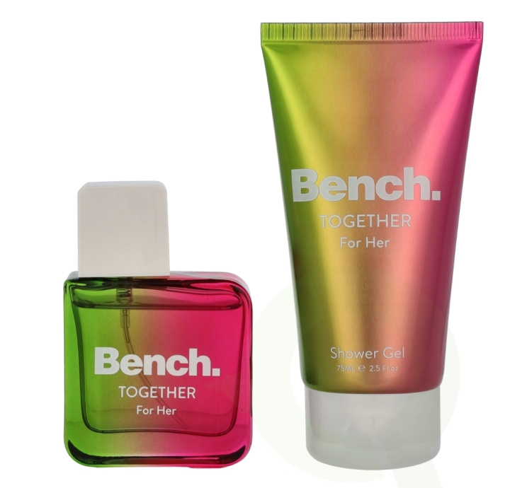 Bench Together For Her Giftset 105 ml Edt Spray 30ml/Shower Gel 75ml in the group BEAUTY & HEALTH / Gift sets / Gift sets for her at TP E-commerce Nordic AB (D33418)
