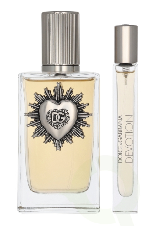 Dolce & Gabbana Devotion For Men Giftset 110 ml Edp Spray 100ml/Edp Spray 10ml in the group BEAUTY & HEALTH / Fragrance & Perfume / Perfumes / Perfume for him at TP E-commerce Nordic AB (D33452)