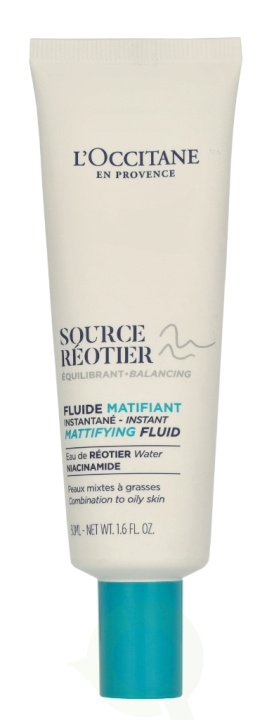 L\'Occitane Source Reotier Instant Mattifying Fluid 50 ml in the group BEAUTY & HEALTH / Skin care / Face / Day cream at TP E-commerce Nordic AB (D33457)