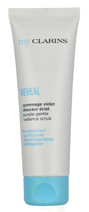 Clarins My Clarins Purple Gentle Radiance Scrub 50 ml in the group BEAUTY & HEALTH / Skin care / Face / Cleaning at TP E-commerce Nordic AB (D33464)