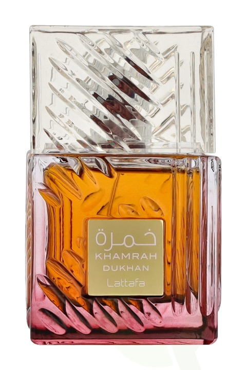 Lattafa Khamrah Dukhan Edp Spray 100 ml in the group BEAUTY & HEALTH / Fragrance & Perfume / Perfumes at TP E-commerce Nordic AB (D33472)