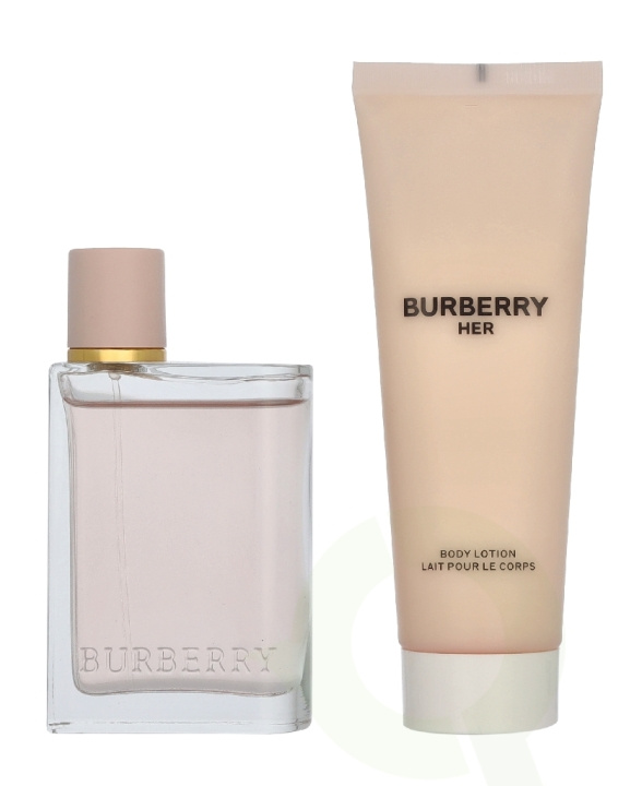 Burberry Her Giftset 125 ml Edp Spray 50ml/Body Lotion 75ml in the group BEAUTY & HEALTH / Fragrance & Perfume / Perfumes / Perfume for her at TP E-commerce Nordic AB (D33498)