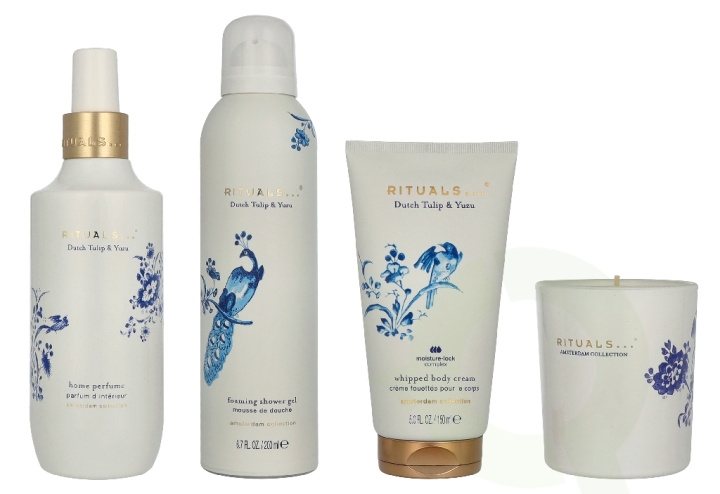 Rituals Amsterdam Collection Large Giftset 690 ml Shower Gel 200ml/Body Cream 150ml/Scented Candle 140g/Home Perfume 200ml in the group BEAUTY & HEALTH / Gift sets / Gift sets for her at TP E-commerce Nordic AB (D33526)