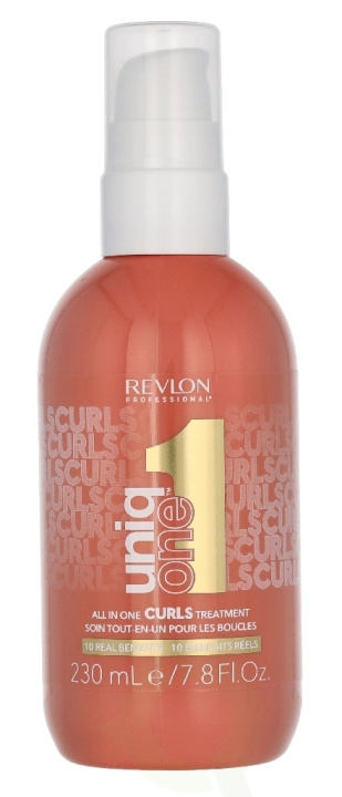 Revlon Uniq One All In One Curls Treatment 230 ml in the group BEAUTY & HEALTH / Hair & Styling / Hair care at TP E-commerce Nordic AB (D33547)