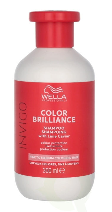 Wella Invigo - Color Brilliance Color Protection Shampoo 300 ml Fine/Normal in the group BEAUTY & HEALTH / Hair & Styling / Hair care / Schampoo at TP E-commerce Nordic AB (D33548)