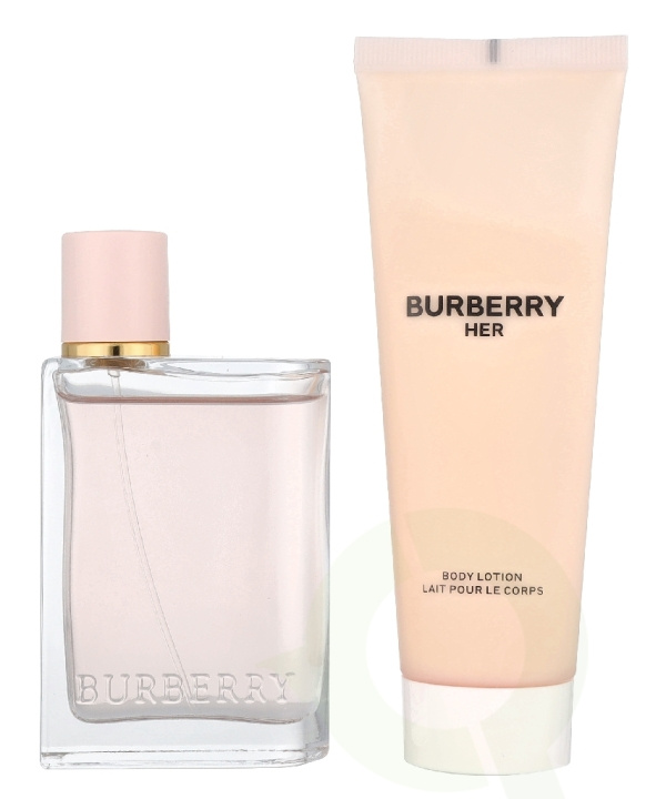 Burberry Her Giftset 125 ml Edp Spray 50ml/Body Lotion 75ml in the group BEAUTY & HEALTH / Fragrance & Perfume / Perfumes / Perfume for her at TP E-commerce Nordic AB (D33562)