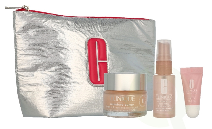Clinique Moisture Surge Value Set 87 ml Moisture Surge 100-Hour Auto-Replenishing Hydrator 50ml/Moisture Surge Face Spray 30ml/Moisture Surge Lip Hydro-Plump Treatment 7ml in the group BEAUTY & HEALTH / Gift sets / Gift sets for her at TP E-commerce Nordic AB (D33563)