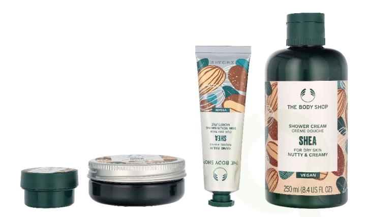 The Body Shop G3 Small Shea Giftset 140 ml Hand Cream 30ml/Body Butter 50ml/Shower Cream 60ml in the group BEAUTY & HEALTH / Gift sets / Gift sets for her at TP E-commerce Nordic AB (D33569)