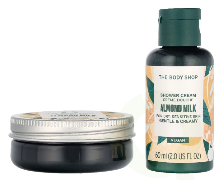The Body Shop G1 Almond Milk Duo Set 110 ml Shower Cream 60 ml/Body Butter 50ml in the group BEAUTY & HEALTH / Skin care / Body health / Body lotion at TP E-commerce Nordic AB (D33575)