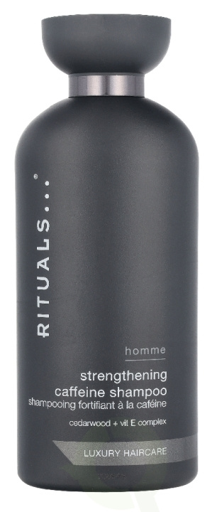 Rituals Homme Strengthening Caffeine Shampoo 250 ml in the group BEAUTY & HEALTH / Hair & Styling / Hair care / Schampoo at TP E-commerce Nordic AB (D33580)