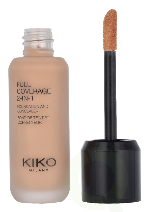 Kiko Milano Full Coverage 2 In 1 Foundation & Concealer 25 ml WR30 in the group BEAUTY & HEALTH / Makeup / Facial makeup / Foundation at TP E-commerce Nordic AB (D33624)