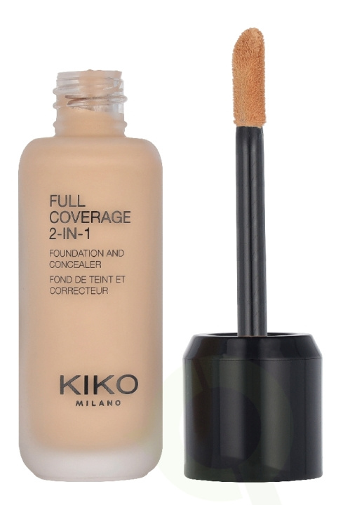 Kiko Milano Full Coverage 2 In 1 Foundation & Concealer 25 ml N10 in the group BEAUTY & HEALTH / Makeup / Facial makeup / Foundation at TP E-commerce Nordic AB (D33632)