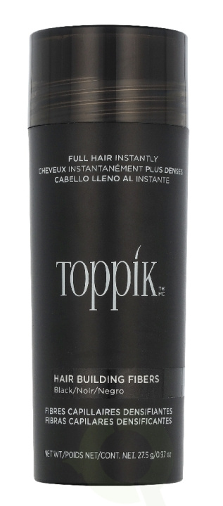 Toppik Hair Building Fibers - Black 27.5 g in the group BEAUTY & HEALTH / Hair & Styling / Hair styling at TP E-commerce Nordic AB (D33668)