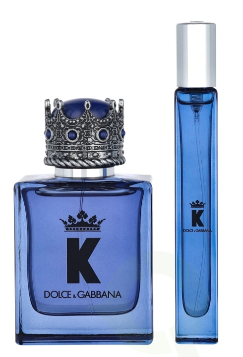 Dolce & Gabbana K Giftset 60 ml Edp Spray 50ml/Edp Travel Spray 10ml in the group BEAUTY & HEALTH / Gift sets / Gift sets for him at TP E-commerce Nordic AB (D33681)