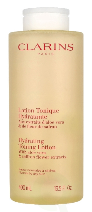 Clarins Hydrating Toning Lotion 400 ml in the group BEAUTY & HEALTH / Skin care / Body health / Body lotion at TP E-commerce Nordic AB (D33691)