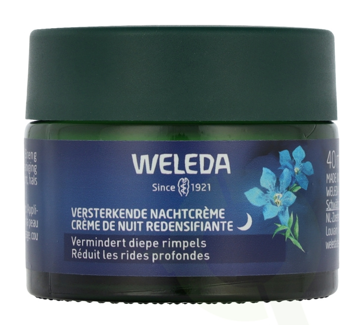 Weleda Blue Gentian & Edelweiss Strengthening Night Cream 40 ml in the group BEAUTY & HEALTH / Skin care / Face / Night cream at TP E-commerce Nordic AB (D33716)
