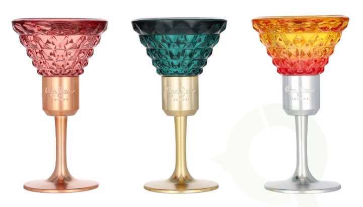 Pepe Jeans Miniature For Her Giftset 45 ml Life Is Now Edt Spray 15ml/Cocktail Edt Spray 15ml/Celebrate For Her Edp Spray 15ml in the group BEAUTY & HEALTH / Fragrance & Perfume / Perfumes / Perfume for her at TP E-commerce Nordic AB (D33720)