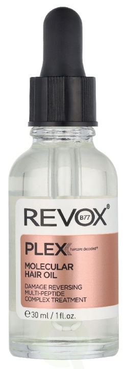 Revox B77 Plex Molecular Hair Oil 30 ml in the group BEAUTY & HEALTH / Hair & Styling / Hair care / Hair oil at TP E-commerce Nordic AB (D33809)