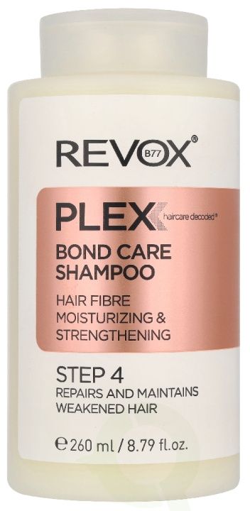 Revox B77 Plex Bond Care Shampoo 260 ml in the group BEAUTY & HEALTH / Hair & Styling / Hair care / Schampoo at TP E-commerce Nordic AB (D33817)