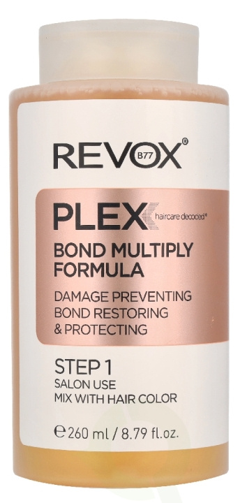 Revox B77 Plex Bond Multiply Formula 260 ml in the group BEAUTY & HEALTH / Hair & Styling / Hair care / Hair Dye at TP E-commerce Nordic AB (D33819)