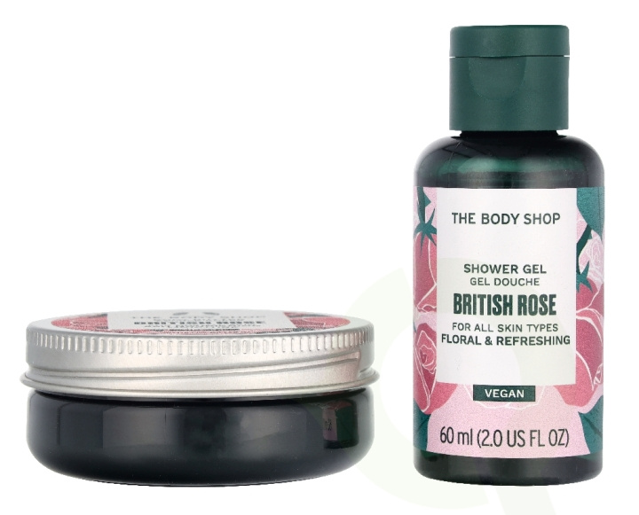 The Body Shop G1 Intro British Rose Giftset 140 ml Shower Gel 60ml/Body Butter 50ml/Hand Cream 30ml in the group BEAUTY & HEALTH / Gift sets / Gift sets for her at TP E-commerce Nordic AB (D33899)