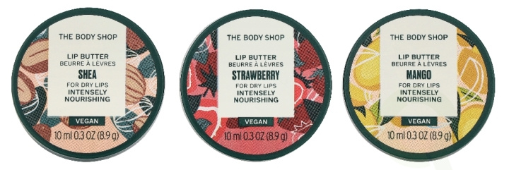 The Body Shop G2 Lipcare Trio Set 18.4 g Shea Lip Butter 10 ml Almond Milk Lip Care Stick 4,2g/Vitamin E Lip Care Stick 4,2g in the group BEAUTY & HEALTH / Gift sets / Gift sets for her at TP E-commerce Nordic AB (D33901)