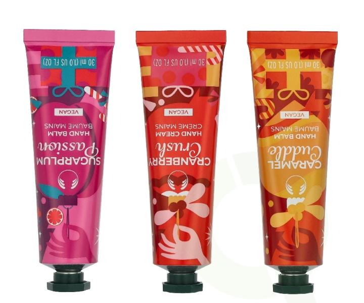 The Body Shop G2 Protect & Soften Hand Balm Trio Set 90 ml Almond Milk Hand Balm 30ml/ Avocado Hand Balm 30ml/ Shea Hand Balm 30ml in the group BEAUTY & HEALTH / Gift sets / Gift sets for her at TP E-commerce Nordic AB (D33902)