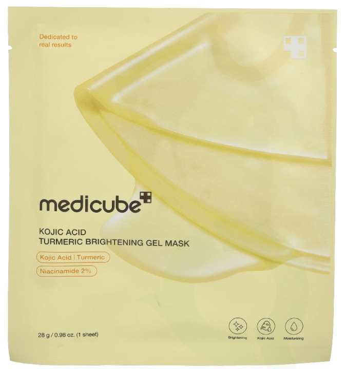 Medicube Kojic Acid Turmeric Brightening Gel Mask 28 g in the group BEAUTY & HEALTH / Skin care / Face at TP E-commerce Nordic AB (D33935)