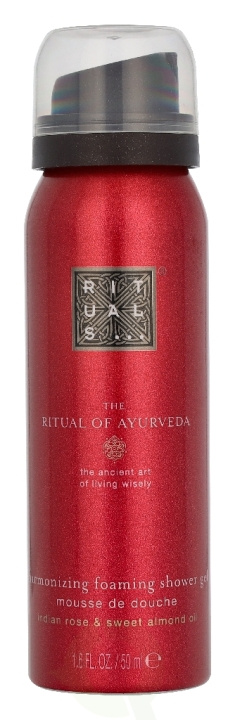 Rituals Ayurveda Foaming Shower Gel 50 ml in the group BEAUTY & HEALTH / Skin care / Body health / Bath & Shower gels at TP E-commerce Nordic AB (D33978)