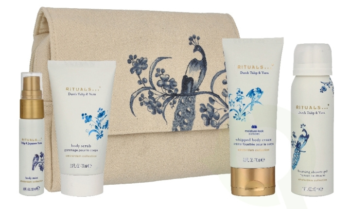 Rituals Amsterdam Collection Medium Giftset 210 ml Shower Gel 50ml/Body Cream 70ml/Body Scrub 70ml/Hair and Body Mist 20ml in the group BEAUTY & HEALTH / Gift sets / Gift sets for her at TP E-commerce Nordic AB (D33982)