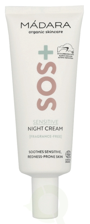 Madara Sos+ Sensitive Night Cream 70 ml in the group BEAUTY & HEALTH / Skin care / Face / Night cream at TP E-commerce Nordic AB (D34013)