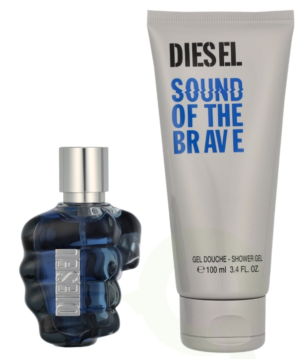 Diesel Sound Of The Brave Giftset 150 ml Edt Spray 50ml/Shower Gel 100ml in the group BEAUTY & HEALTH / Gift sets / Gift sets for him at TP E-commerce Nordic AB (D34051)