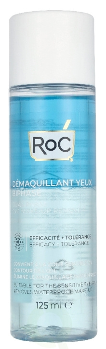 ROC Double Action Eye Make-Up Remover 125 ml in the group BEAUTY & HEALTH / Makeup / Makeup removal at TP E-commerce Nordic AB (D34096)
