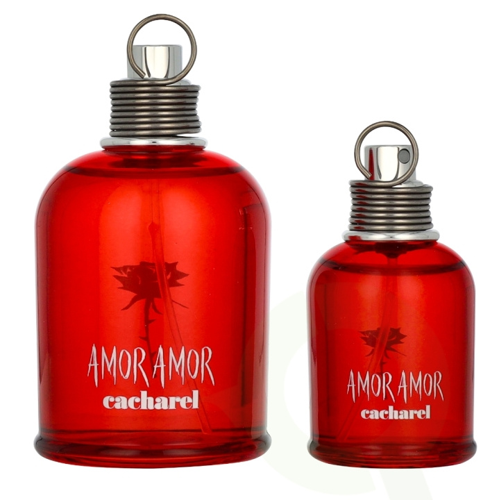 Cacharel Amor Amor Giftset 130 ml Edt Spray 100ml/Edt Spray 30ml in the group BEAUTY & HEALTH / Fragrance & Perfume / Perfumes at TP E-commerce Nordic AB (D34162)