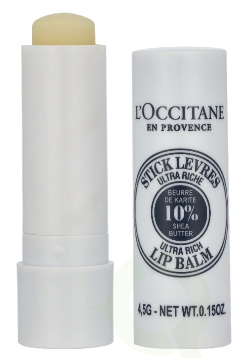 L\'Occitane Shea Butter Ultra Rich Lip Balm 4.5 g in the group BEAUTY & HEALTH / Makeup / Lips / Lip balm at TP E-commerce Nordic AB (D34174)
