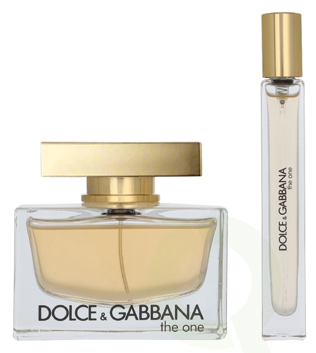 Dolce & Gabbana The One Giftset 85 ml Edp Spray 75ml/Edp Spray 10ml in the group BEAUTY & HEALTH / Fragrance & Perfume / Perfumes at TP E-commerce Nordic AB (D34191)