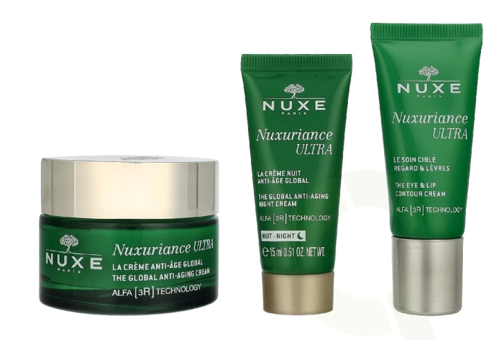 Nuxe Nuxuriance Ultra Set 80 ml Cream 50ml/ Eye 15ml/Night Cream 15ml in the group BEAUTY & HEALTH / Skin care / Face / Day cream at TP E-commerce Nordic AB (D34200)