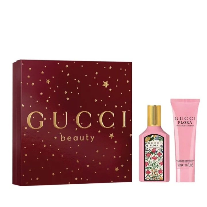 Gucci Giftset Gucci Flora Gorgeous Gardenia Edp 50ml + Body Lotion 50ml in the group BEAUTY & HEALTH / Gift sets / Gift sets for her at TP E-commerce Nordic AB (D34275)
