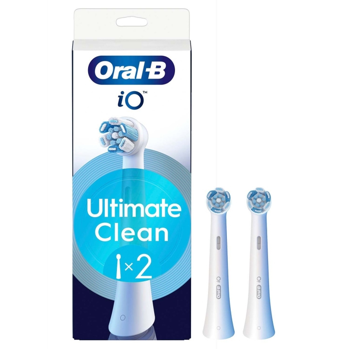 Oral B Borsthuvud iO Ultimate Clean 2st in the group BEAUTY & HEALTH / Oral care / Accessories for electric toothbrushes at TP E-commerce Nordic AB (D34348)
