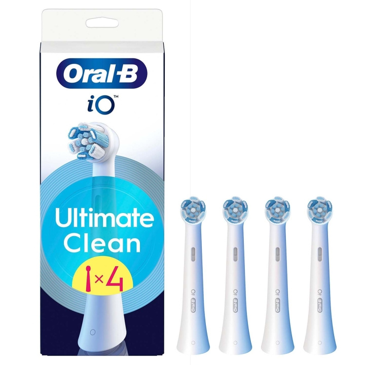 Oral B Borsthuvud iO Ultimate Clean 4st in the group BEAUTY & HEALTH / Oral care / Accessories for electric toothbrushes at TP E-commerce Nordic AB (D34349)