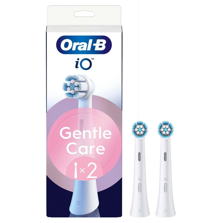 Oral B Borsthuvud iO Gentle Care 2st in the group BEAUTY & HEALTH / Oral care / Accessories for electric toothbrushes at TP E-commerce Nordic AB (D34352)