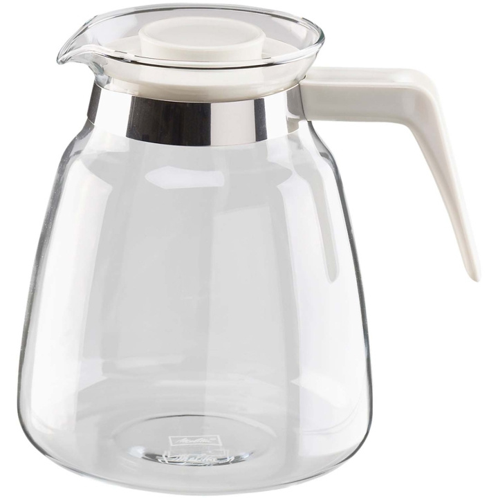 Melitta Glaskanna Aroma Grande Vit 1,6l in the group HOME, HOUSEHOLD & GARDEN / Kitchen utensils / Other kitchen tools at TP E-commerce Nordic AB (D34361)
