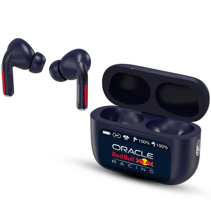 Oracle Red Bull Racing Hörlurar In-Ear Trådlösa TWS ANC ENC LED-Display RB-EB110 Blå in the group HOME ELECTRONICS / Audio & Picture / Headphones & Accessories / Headphones at TP E-commerce Nordic AB (D34387)