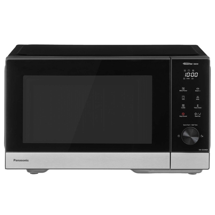 Panasonic Mikrovågsugn 29L 1000W Rostfri NN-GD38QSEPG in the group HOME, HOUSEHOLD & GARDEN / Household appliances / Microwave ovens at TP E-commerce Nordic AB (D34397)