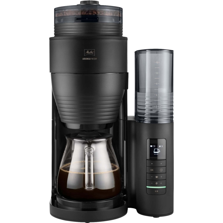 Melitta Kaffebryggare Aromafresh Glass Pro svart in the group HOME, HOUSEHOLD & GARDEN / Household appliances / Coffee makers and accessories / Drip coffee makers at TP E-commerce Nordic AB (D34402)