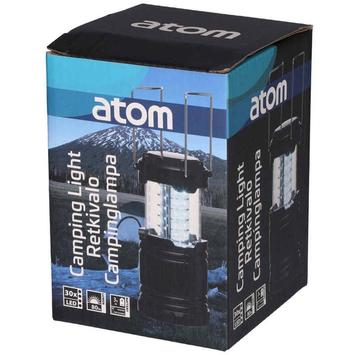 Atom Camping Lykta 30 LED in the group Sport, leisure & Hobby / Outdoor recreation / Camping lamps at TP E-commerce Nordic AB (D34490)