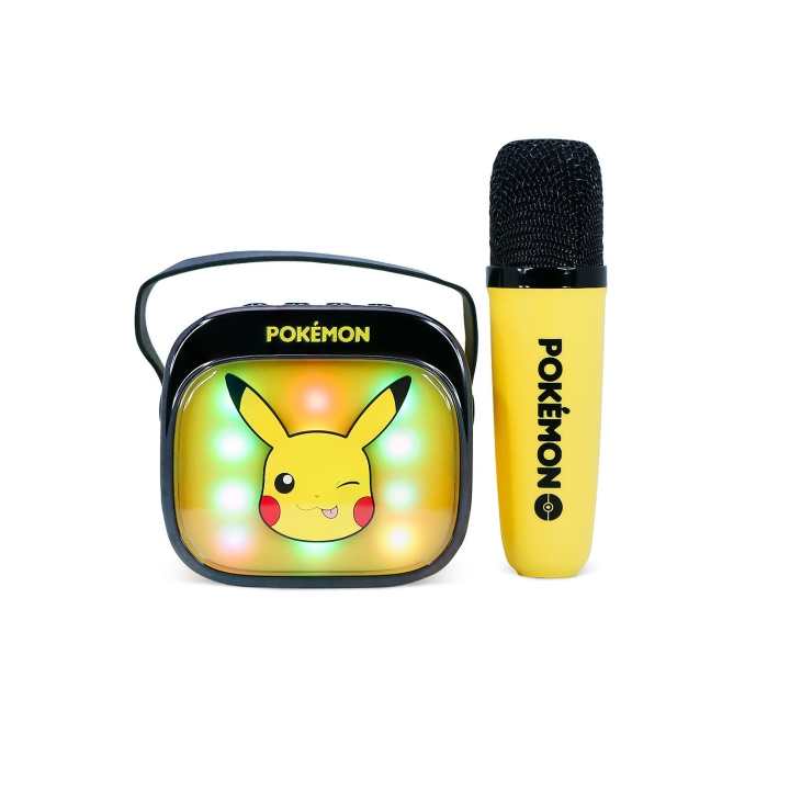 Pokémon Karaoke Speaker with Microphone Pikachu Popsing LED in the group HOME ELECTRONICS / Audio & Picture / Handheld Microphones at TP E-commerce Nordic AB (D34509)