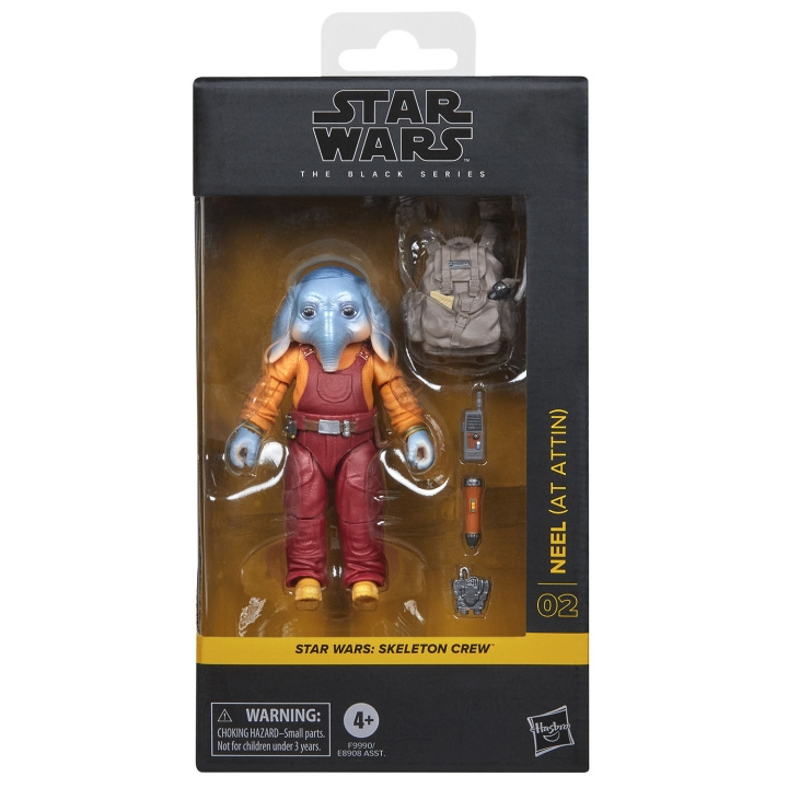 Star Wars The Black Series Neel (At Attin), Star Wars: Skeleton Crew in the group TOYS, KIDS & BABY PRODUCTS / Toys / Figures, Miniatures & accessories at TP E-commerce Nordic AB (D34513)