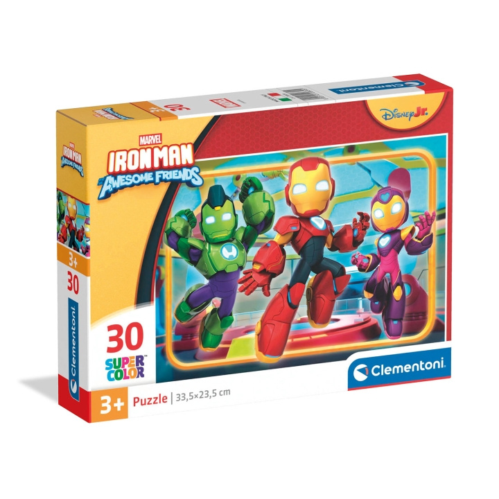 Clementoni Puzzle 30 Pcs Iron-Man and His Awesome Friends in the group Sport, leisure & Hobby / Hobby / Puzzle at TP E-commerce Nordic AB (D34521)